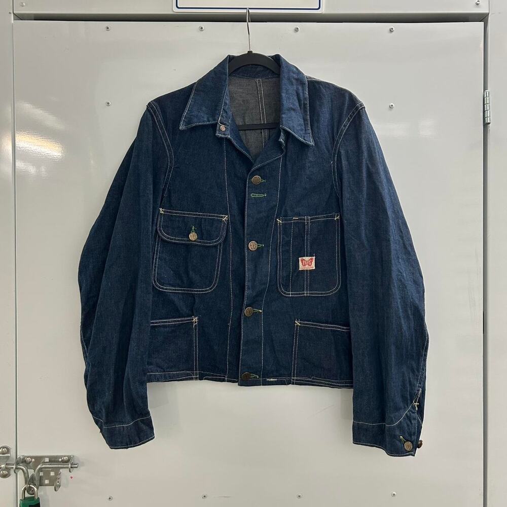 VTG 50s Denim Sanforized Fly’s Chore Jacket